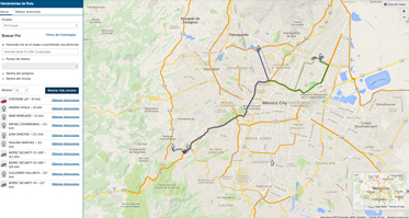 Seguimiento con pantalla completa